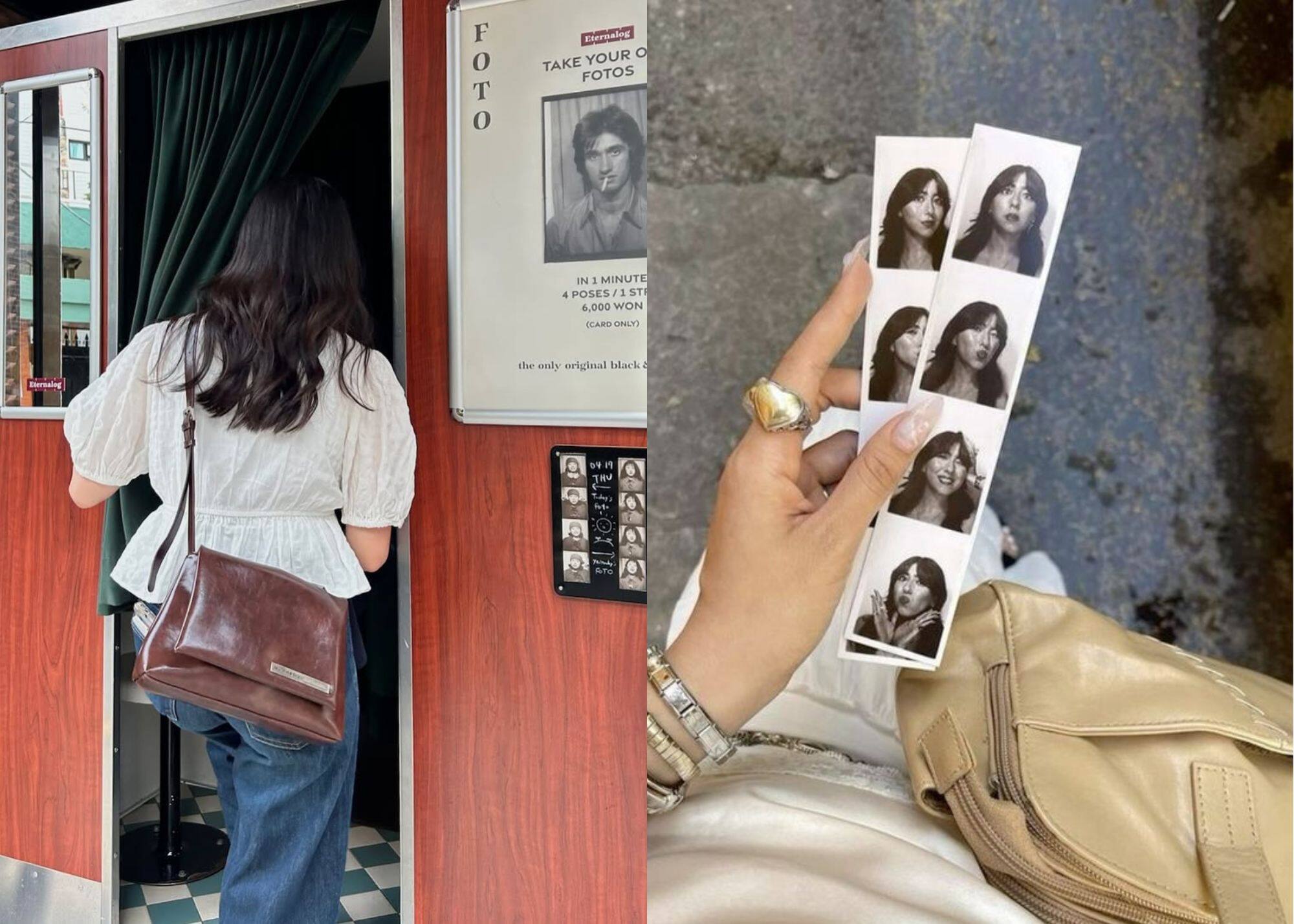 Un photobooth s'installe dans cette friperie