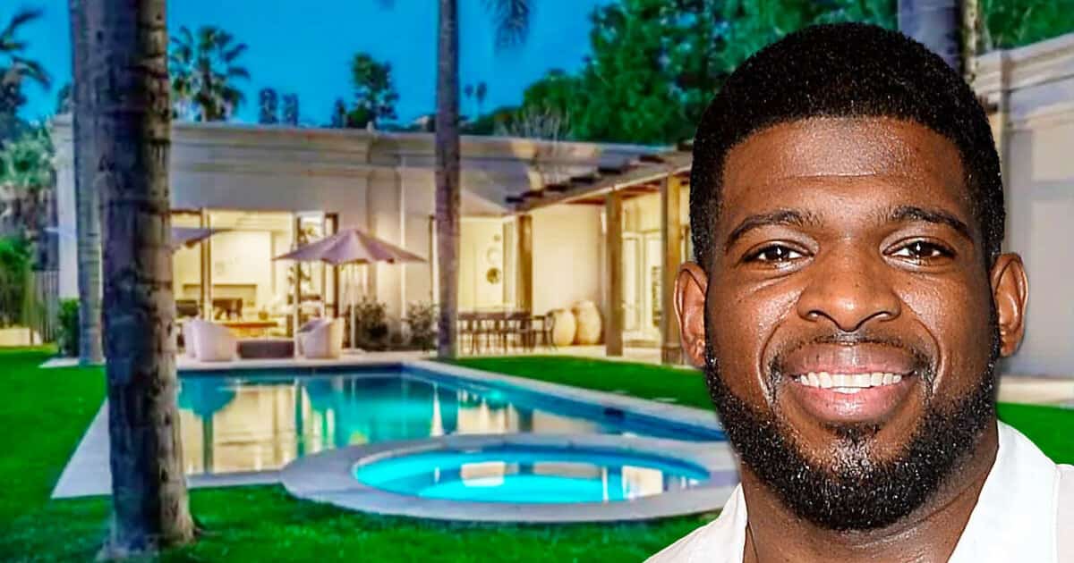 P.K. Subban vend sa luxueuse maison
