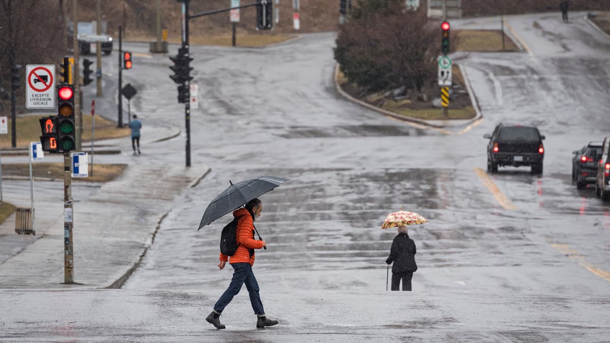 Beaucoup de pluie attendue sur une bonne partie du Québec