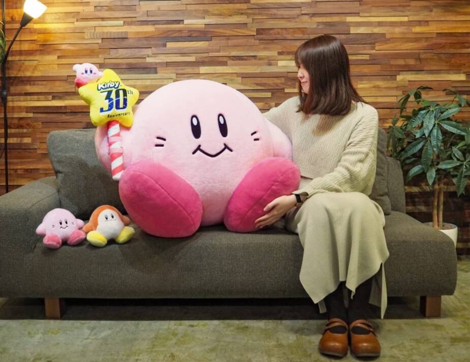 Image principale de l'article Un Kirby géant et moelleux qu’on veut absolument