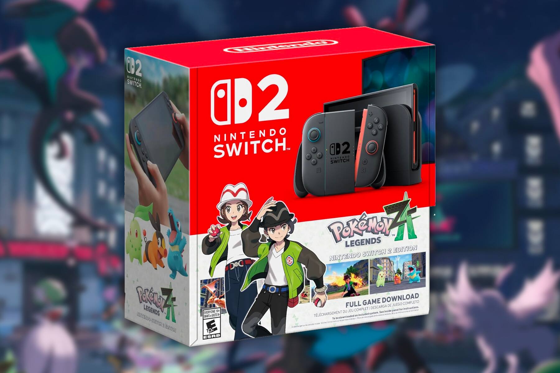 Nintendo: l&rsquo;ensemble Switch 2 + Pok&eacute;mon Legends Z-A en pr&eacute;commande