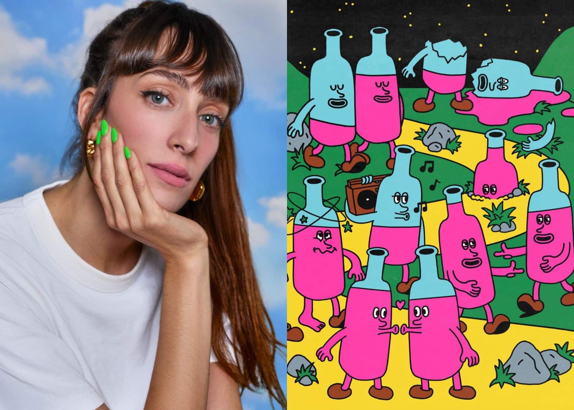 Pony crée sa première murale extérieure à Montréal