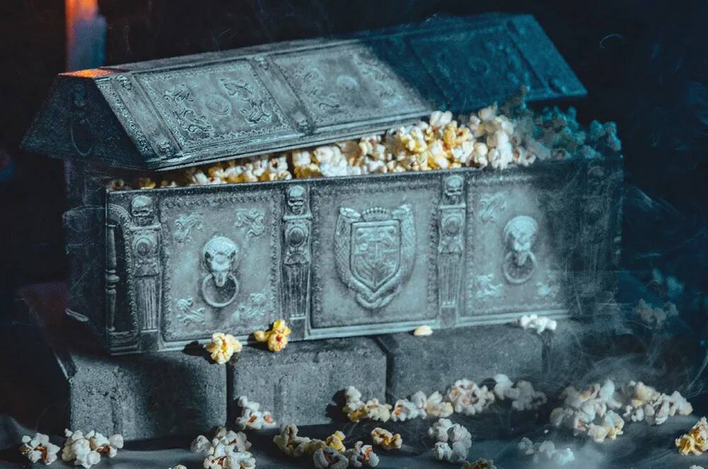 Le seau de popcorn pour le film Nosferatu fait un peu peur [PHOTOS ...
