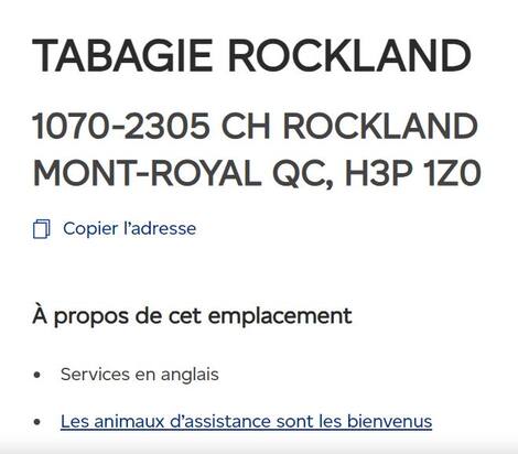 The post office is identified in English on the Canada Post website, a mistake according to a spokeswoman for the federal agency.