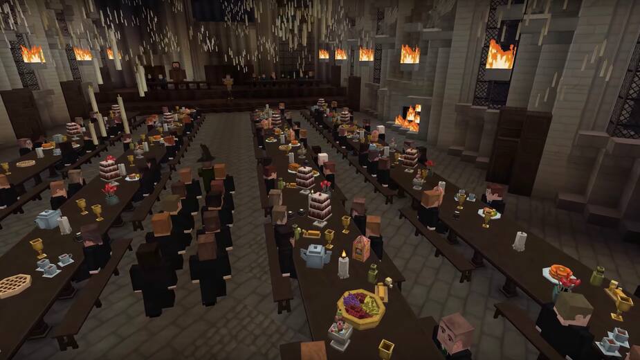 Image principale de l'article Une aventure d'Harry Potter dans Minecraft