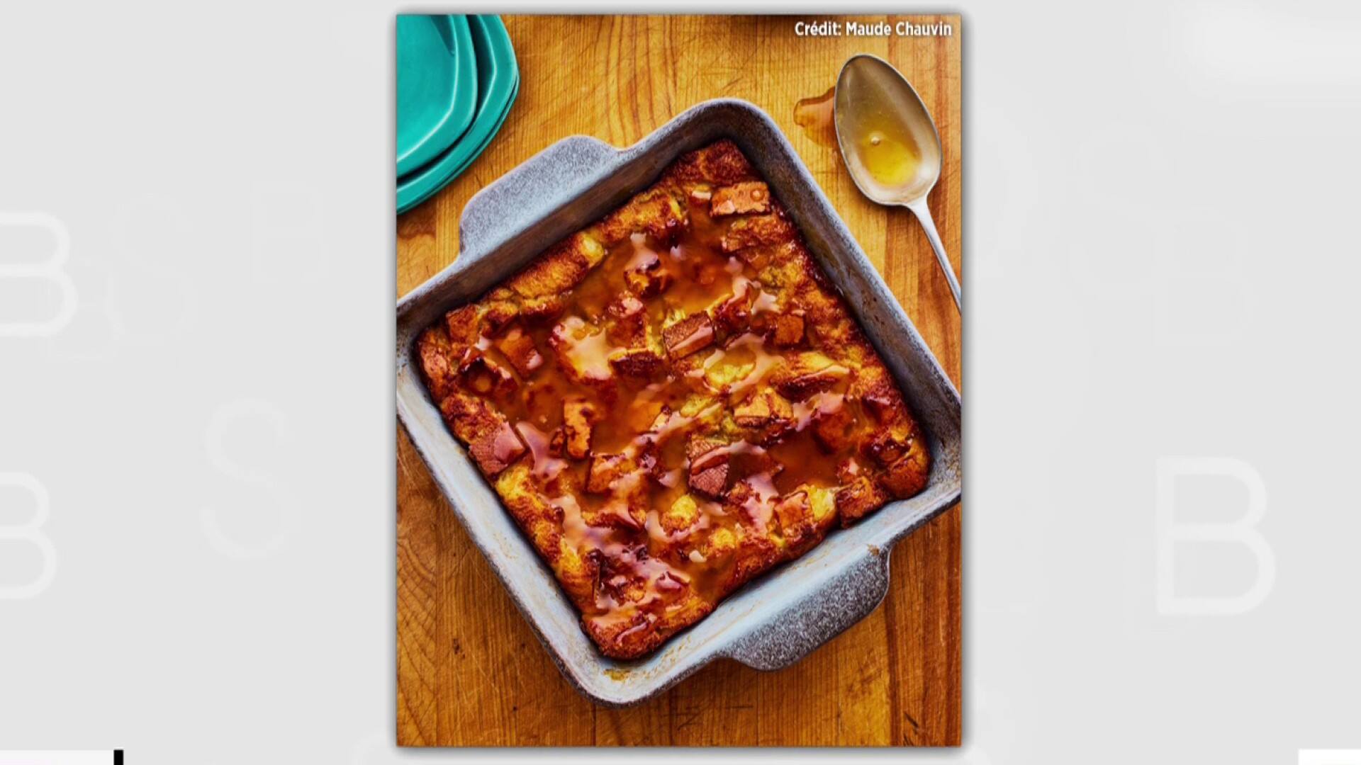 Pudding au pain chômeur Geneviève O’Gleman partage la recette du