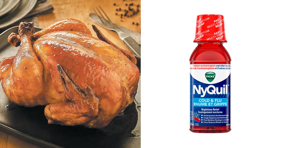 Image principale de l'article Ne faites pas cuire le poulet dans le Nyquil