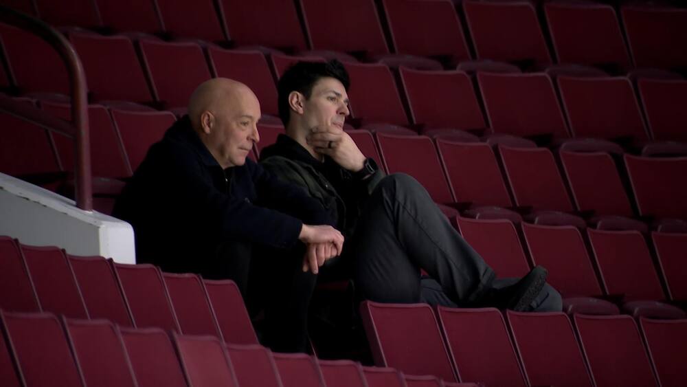 Carey Price à l’entraînement du CH