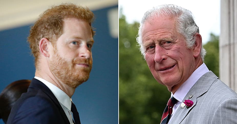 Image principale de l'article Le prince Harry et son père ont coupé les ponts