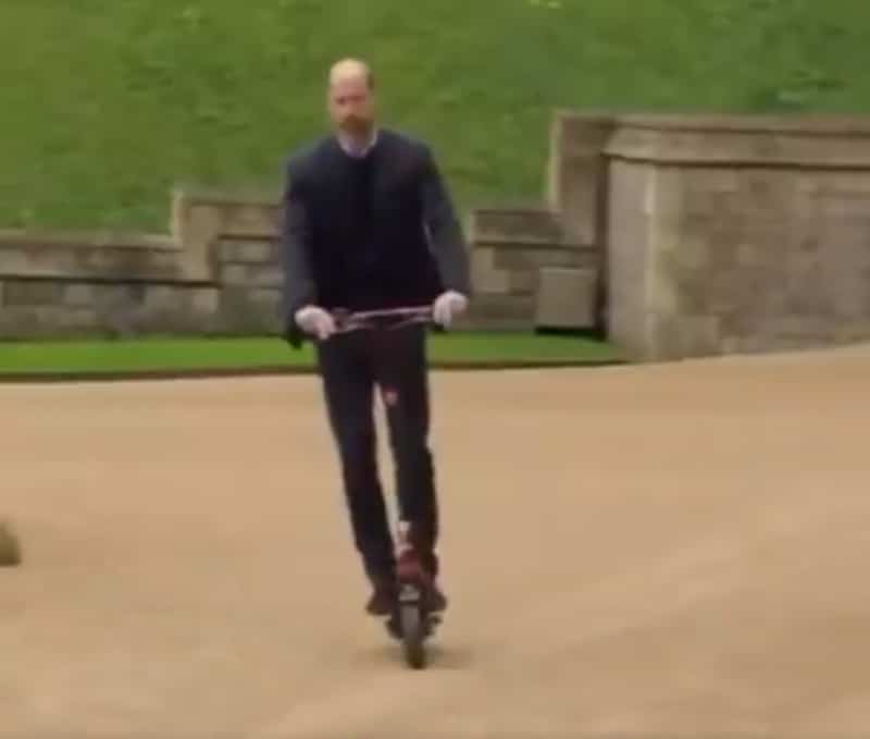 Trottinette électrique interdite au prince William : il devra trouver un autre moyen pour se déplacer à Windsor