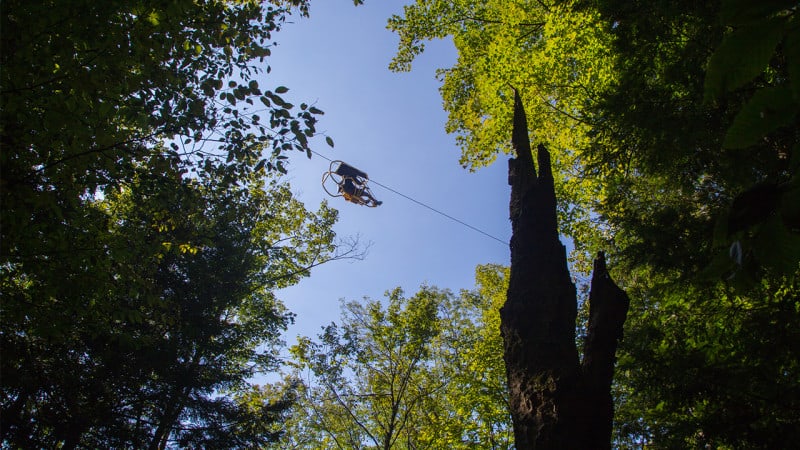 Et si vous pouviez pédaler dans les airs? 