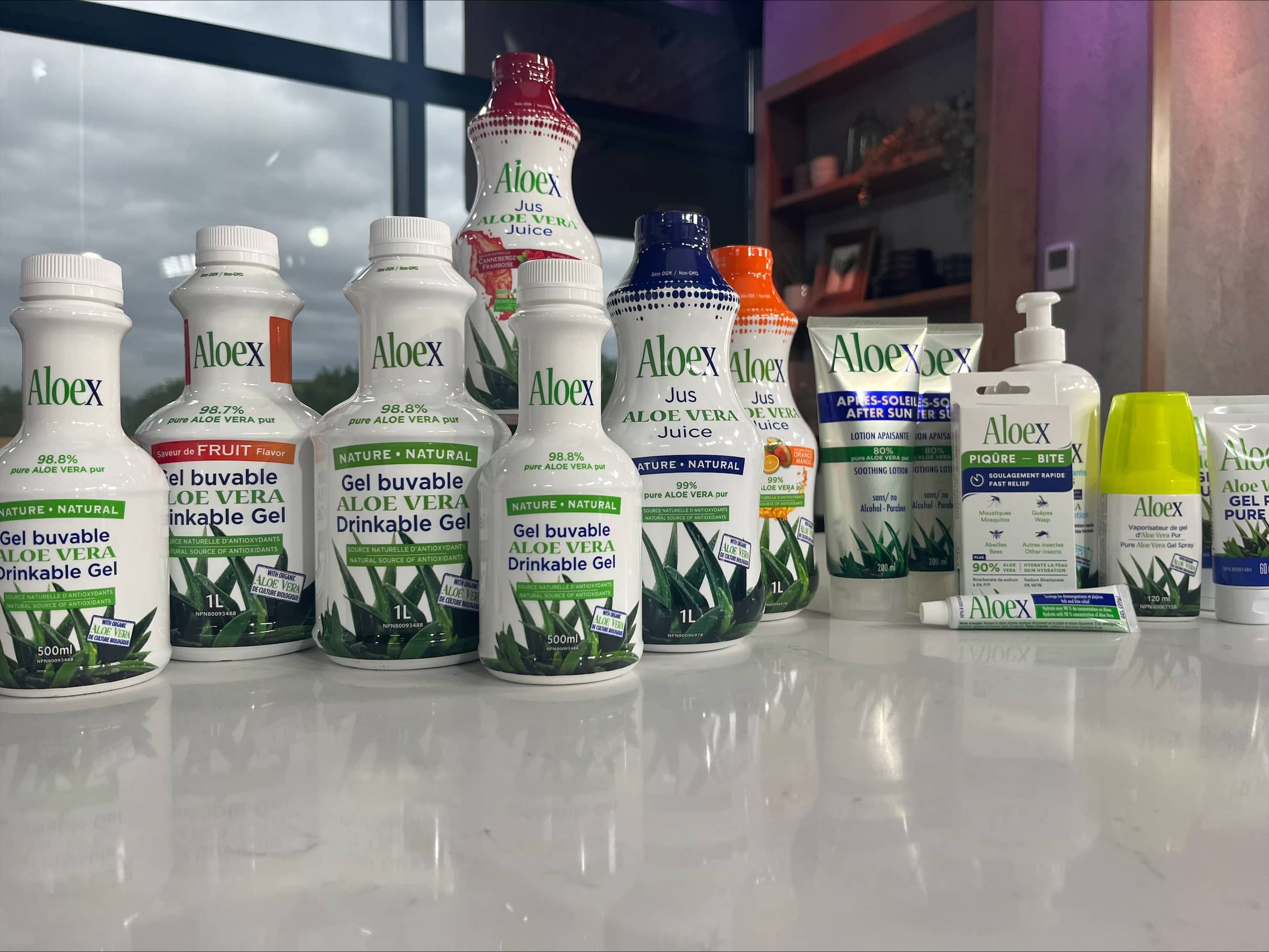 Voici les bienfaits du jus buvable Aloex