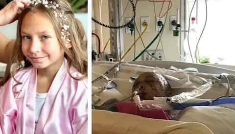 A 9-year-old American girl survives a very rare mountain lion attack
