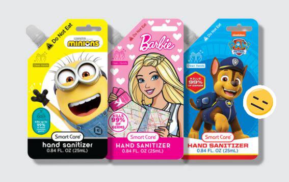 Des parents s’inquiètent de désinfectants à mains