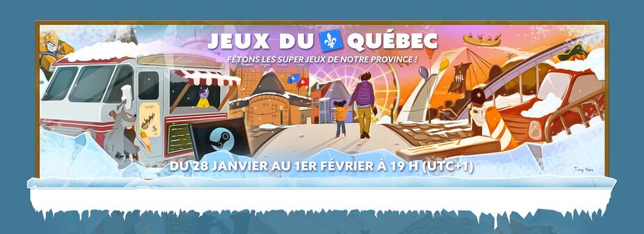 Image principale de l'article Steam lance un événement 100% québécois