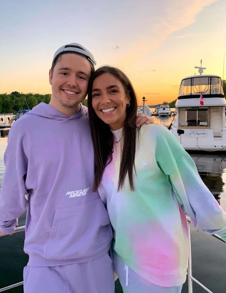 Rafaëlle Roy et Joffrey Charles sont parents