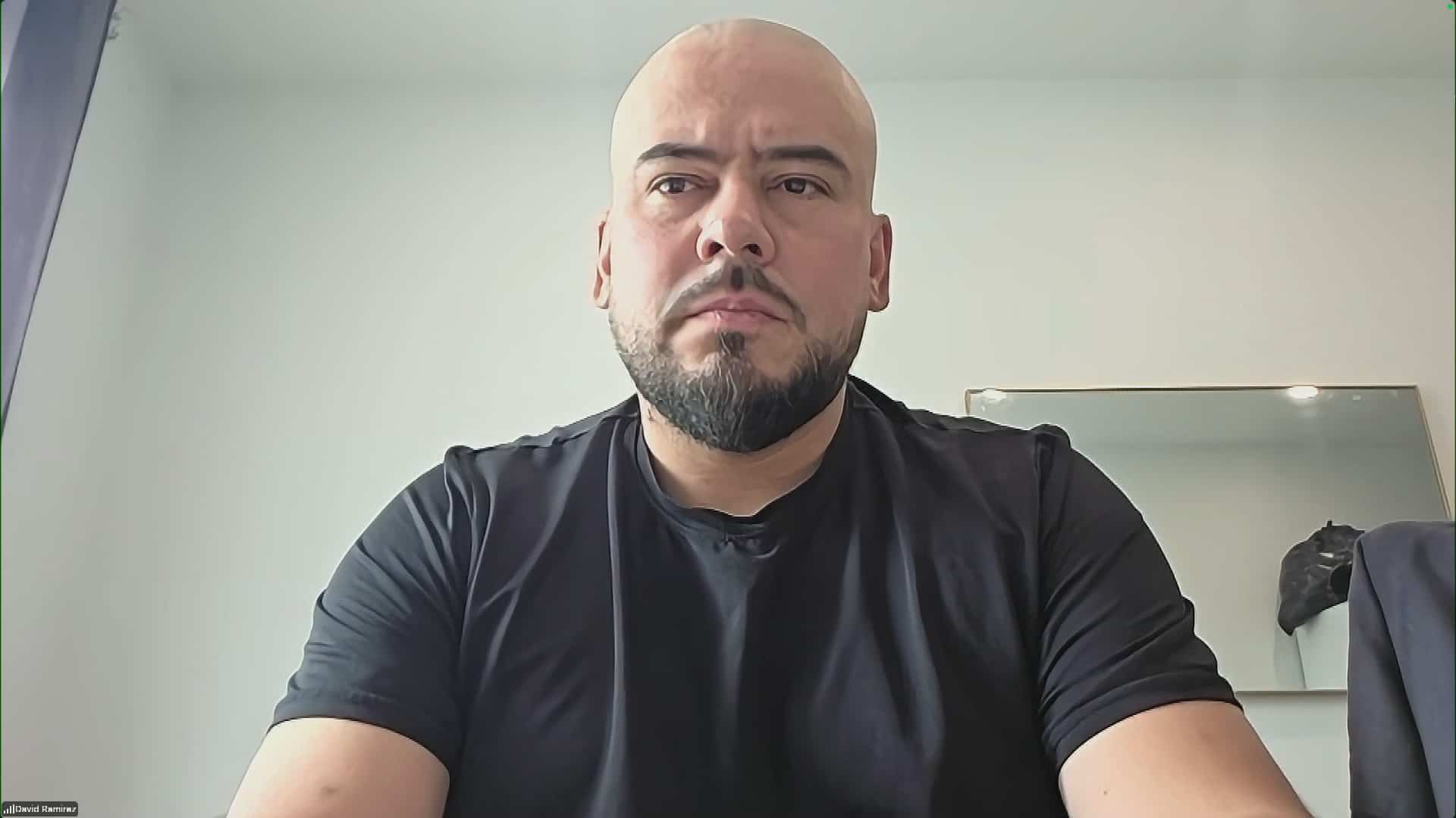 David Ramirez, a Quebecer of Venezuelan origin worried about the South American country, June 26, 2026