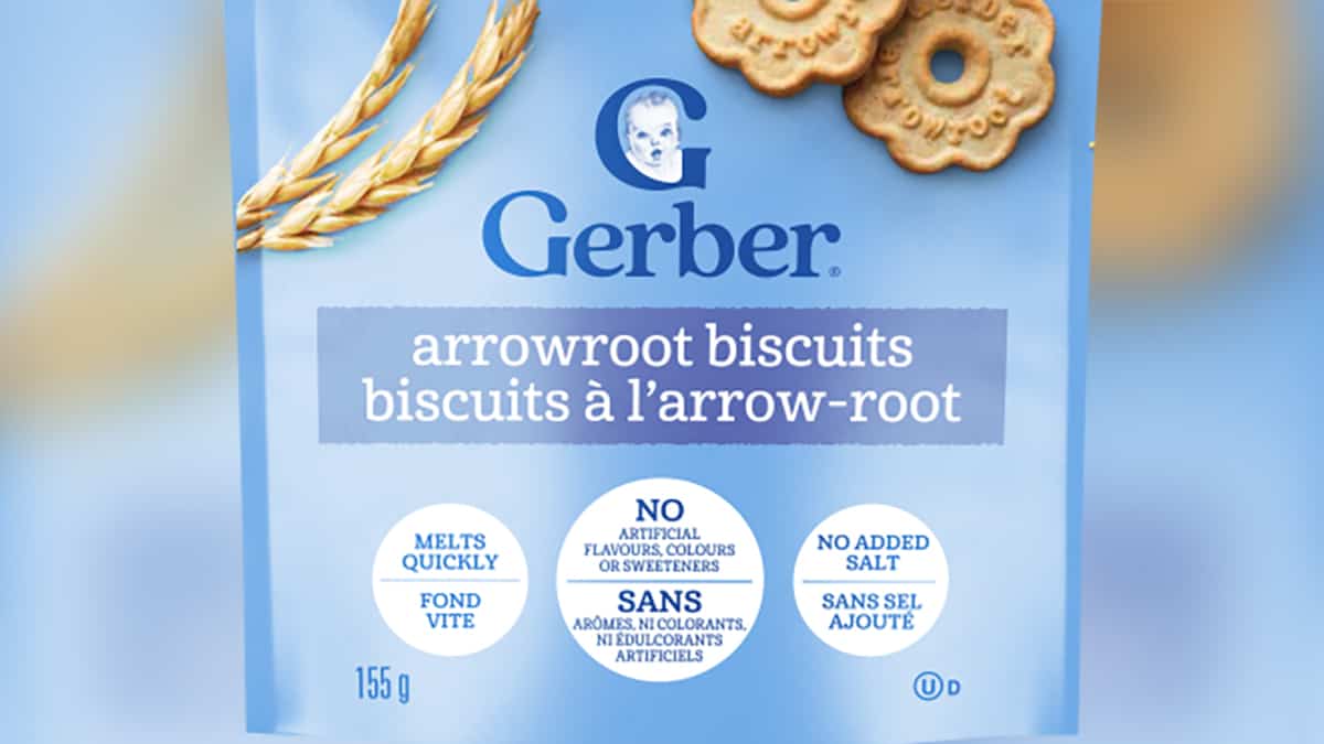 Ces biscuits pour bébé font l'objet d'un rappel