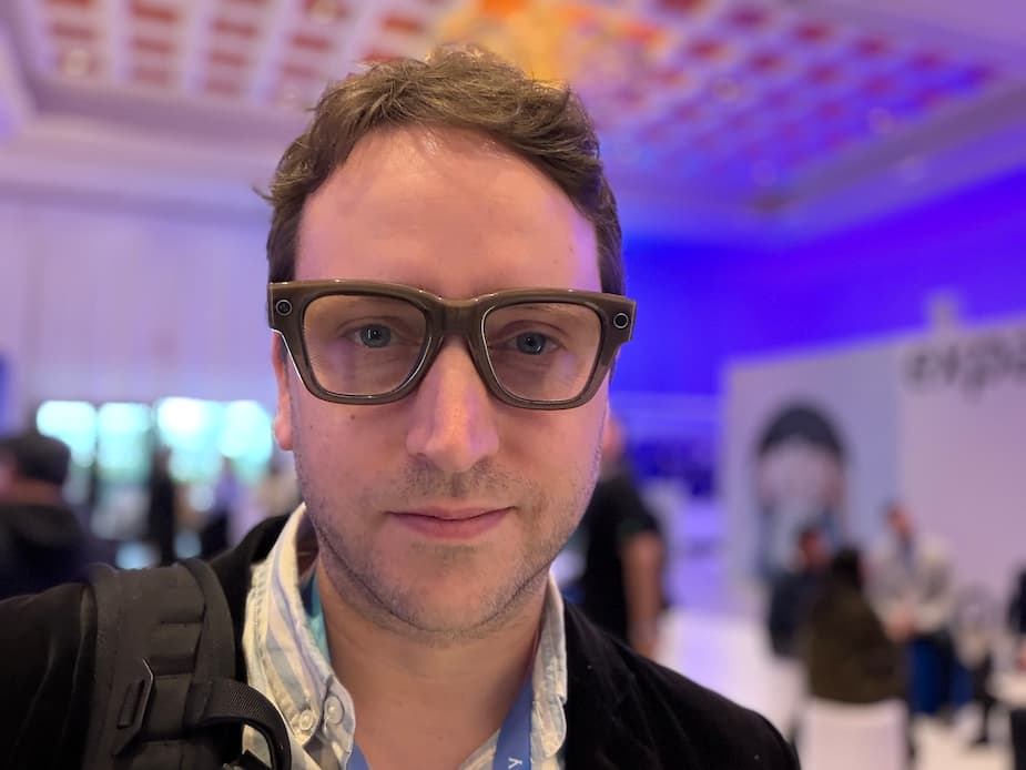 Les lunettes intelligentes Ray-Ban Display.