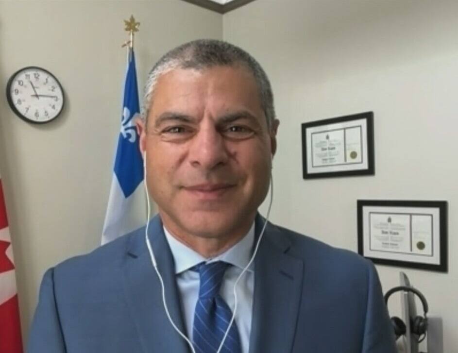 Alain Rayes appuie le chef adjoint du Parti vert | TVA Nouvelles