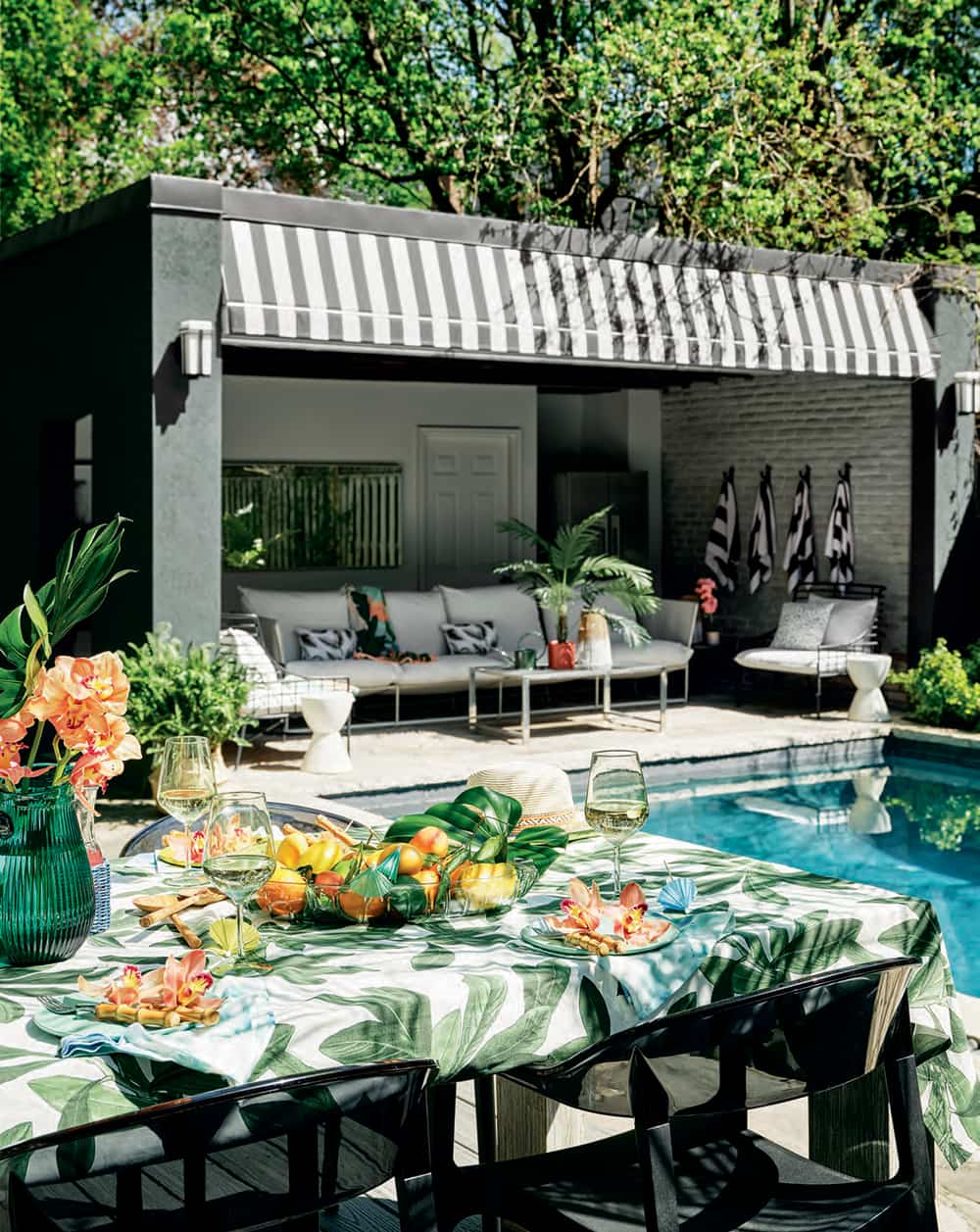 3 décors pour organiser une réception d'été