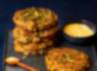Croquettes de quinoa, poivron et épinard
