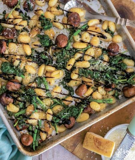 Gnocchis croustillants à la saucisse et rapinis 