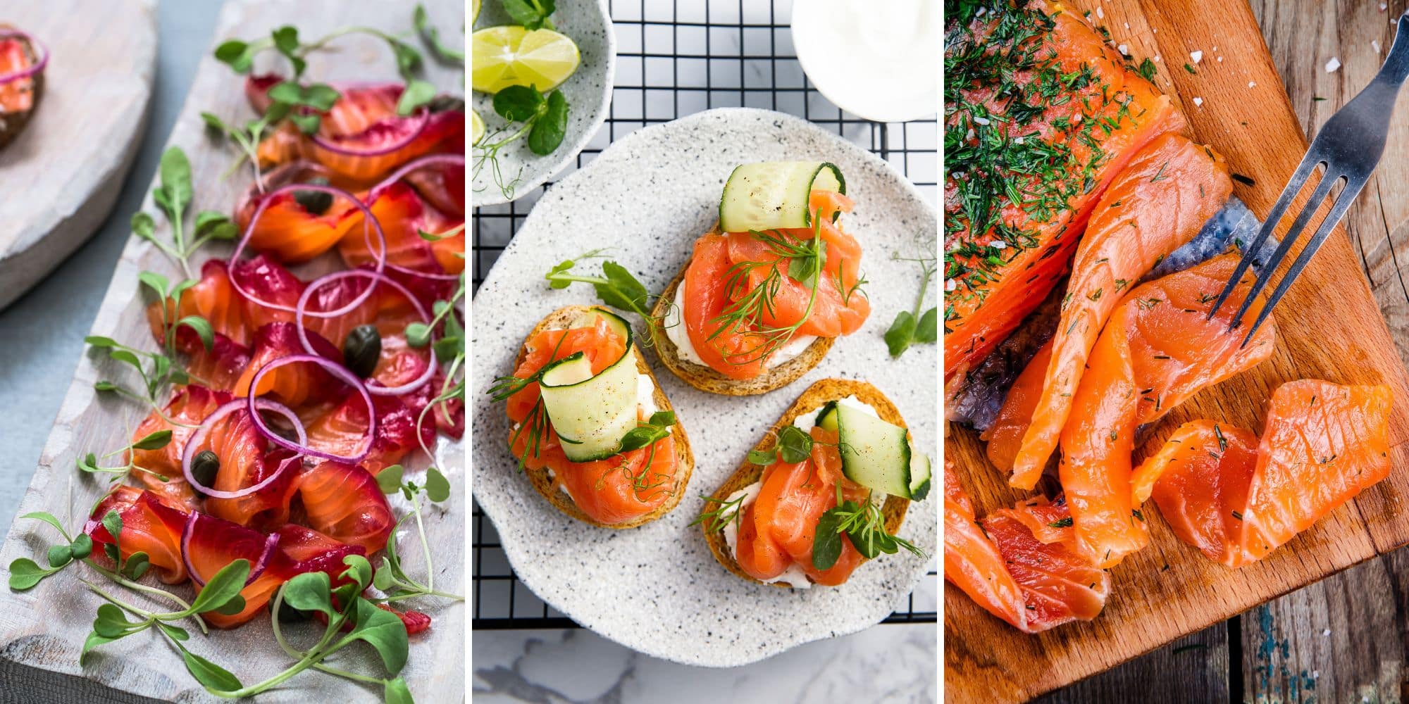 Nos meilleures recettes de gravlax de saumon