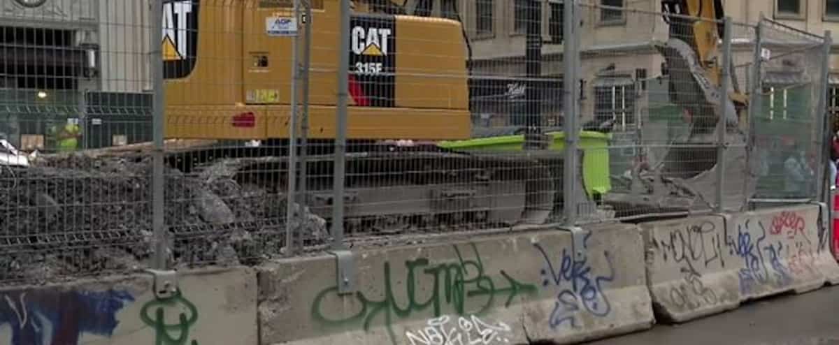 Chantier du REM: les commerçants du centre-ville exaspérés