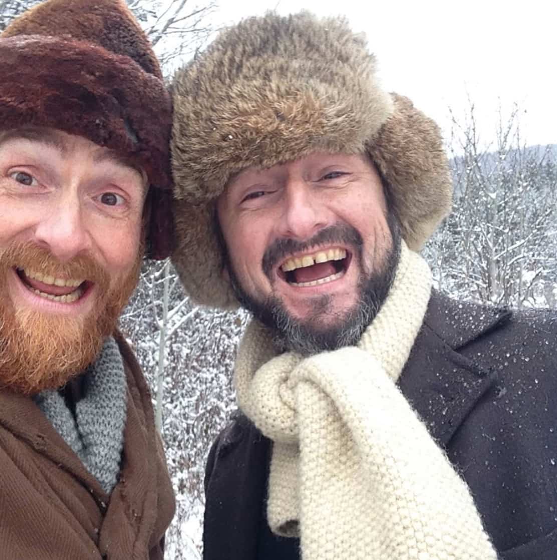 Rémi-Pierre dit au revoir au personnage de Bidou