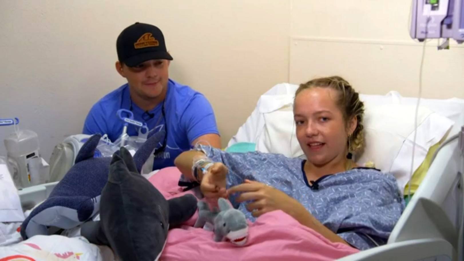 EN VID&Eacute;O | Une ado raconte sa bataille contre le requin qui l&rsquo;a mordue