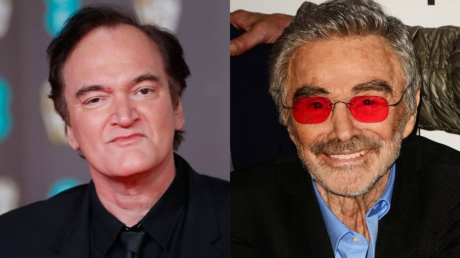 Quentin Tarantino et Burt Reynolds