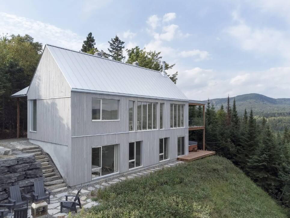 5 Airbnb pour passer la nuit près des pistes de ski du Massif dans Charlevoix Silo 57