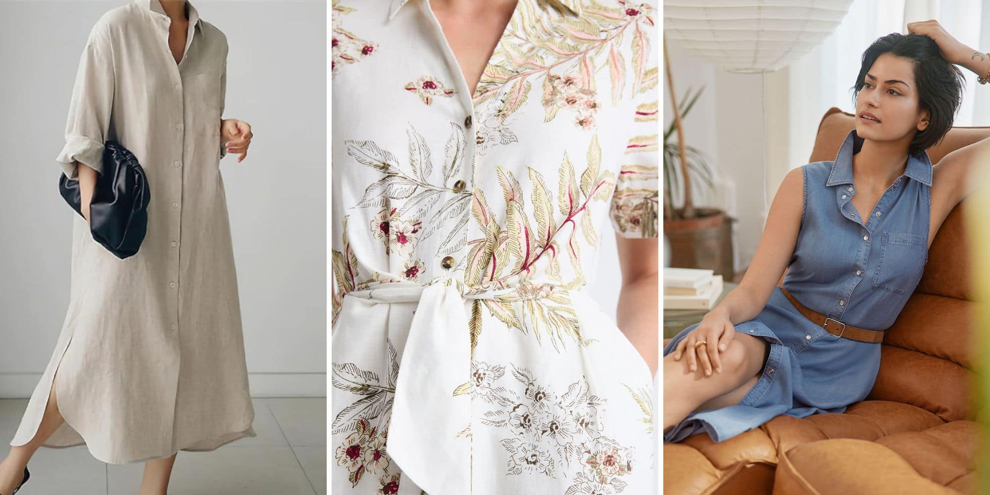 15 robes chemises élégantes à partir de 26$