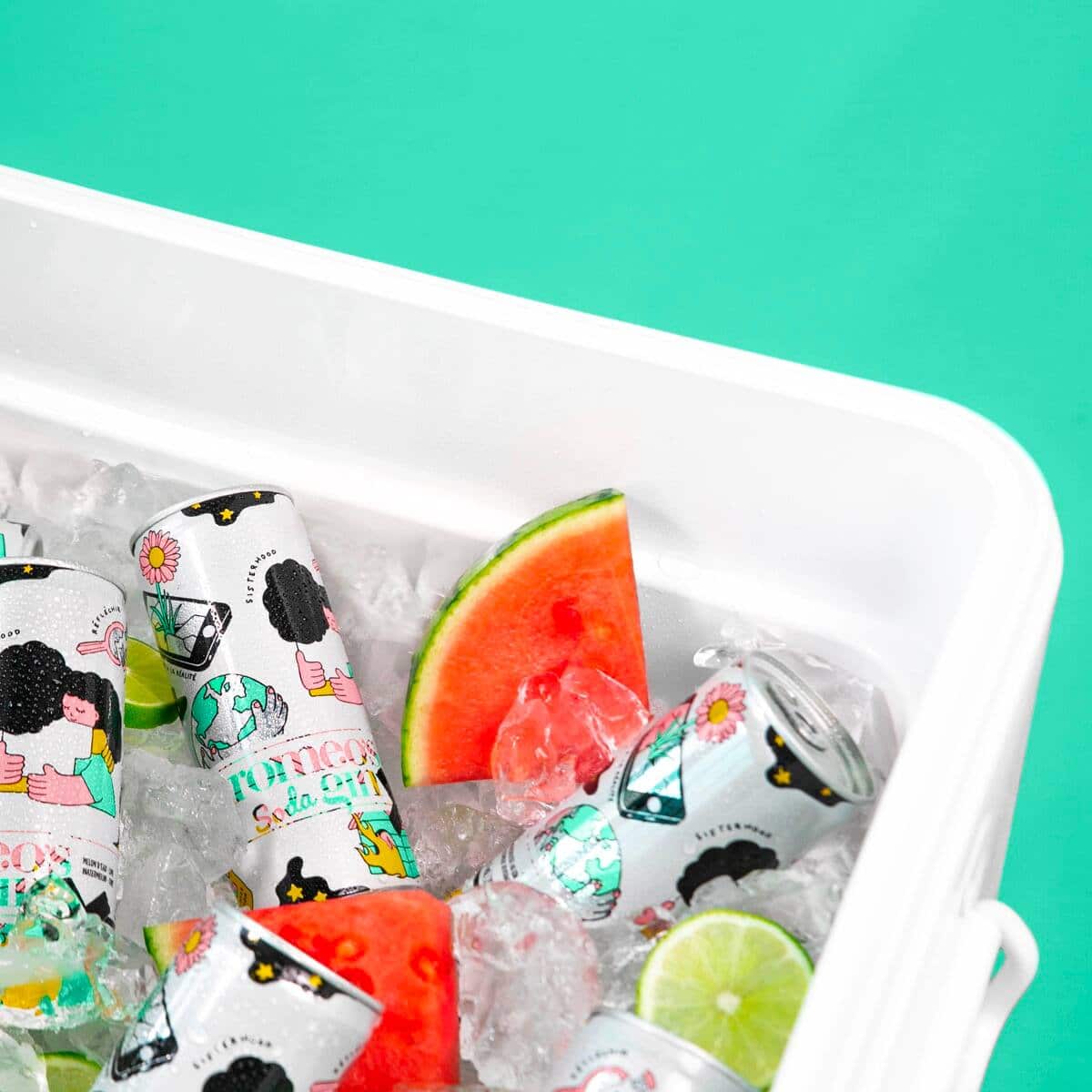 Un nouveau gin soda au melon d’eau par romeo’s gin