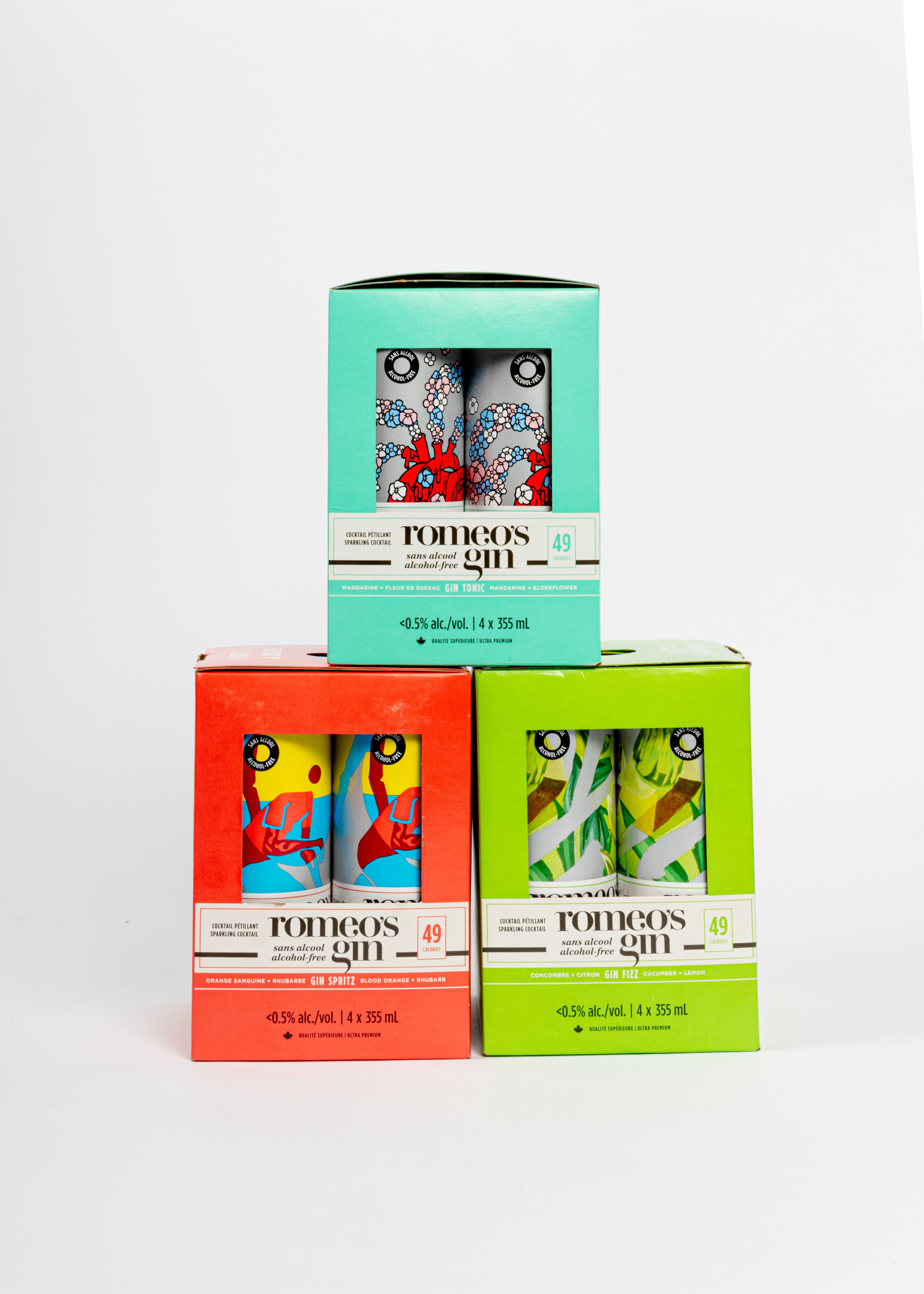 Romeo’s gin lance des cocktails prêtsàboire sans alcool Silo 57
