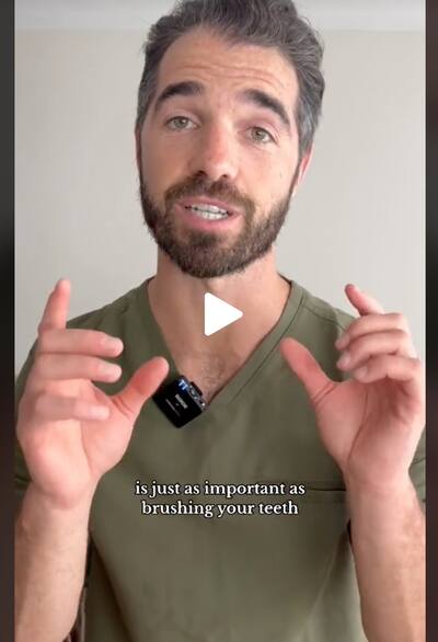 Dentist says cleaning your nose is just as important as brushing your teeth