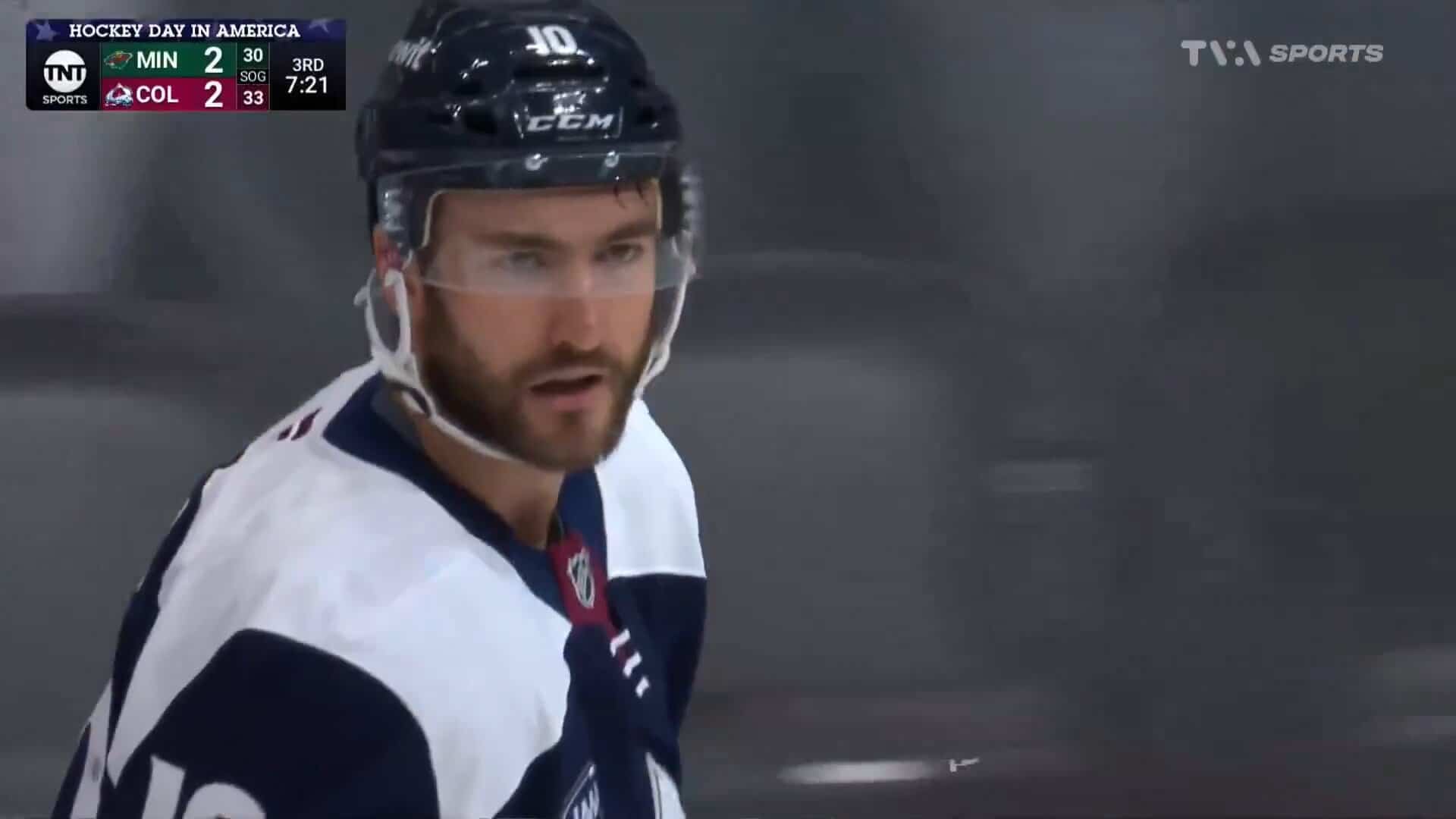 Nicolas Roy et Nazem Kadri brisent la glace