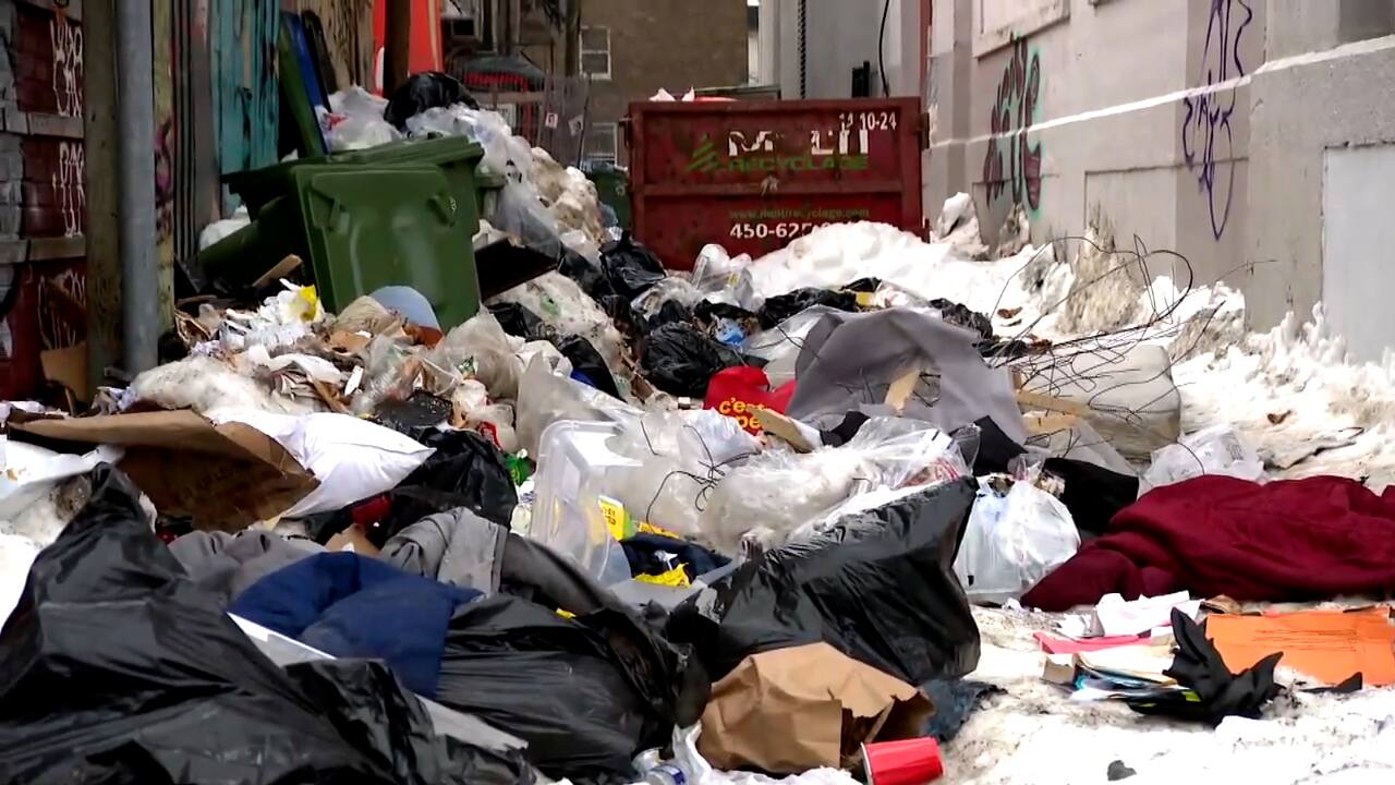 Une ruelle transformée en dépotoir dans Hochelaga-Maisonneuve | JDM