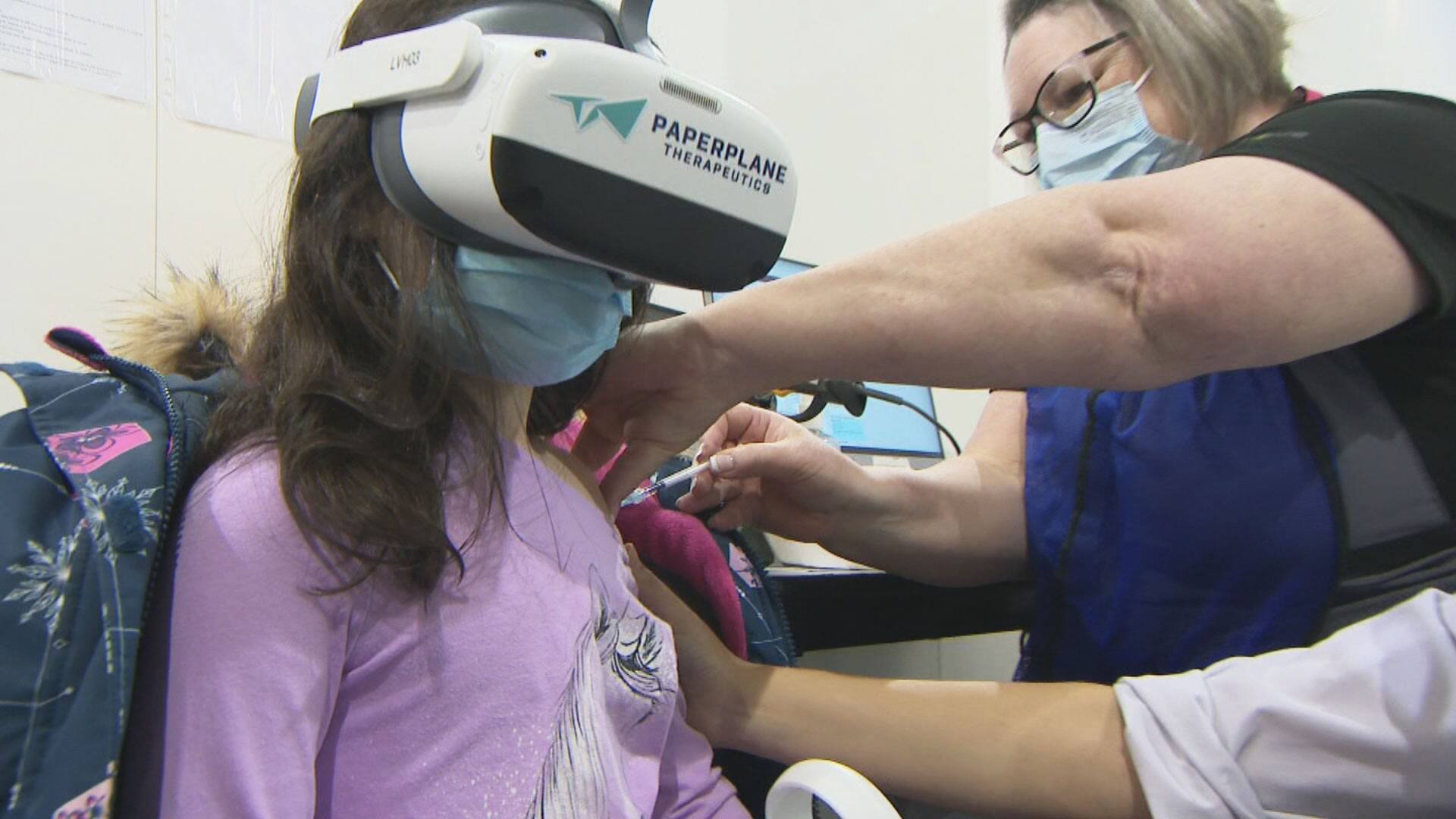Anxi&eacute;t&eacute; face au vaccin : la r&eacute;alit&eacute; virtuelle au secours des enfants
