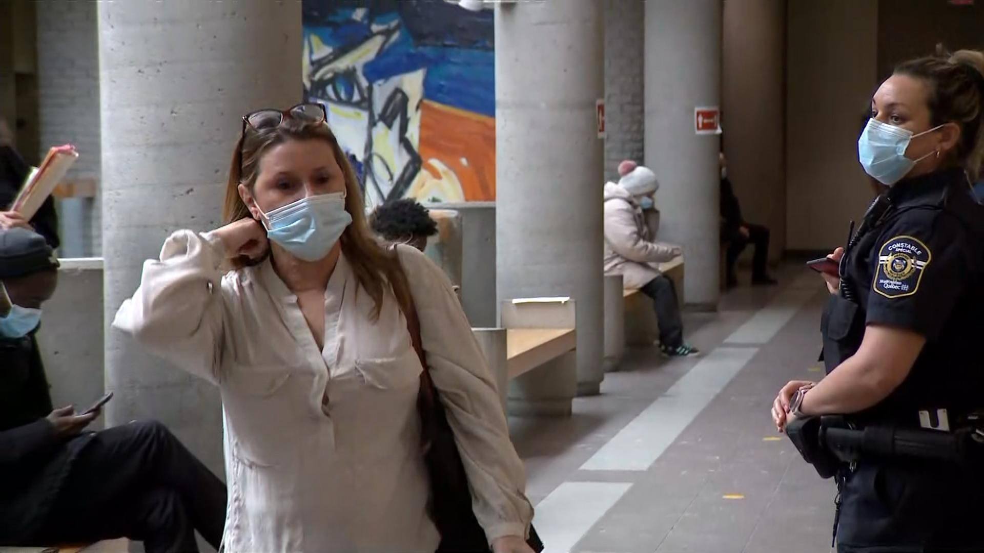 D&eacute;but du proc&egrave;s de Genevi&egrave;ve Sabourin