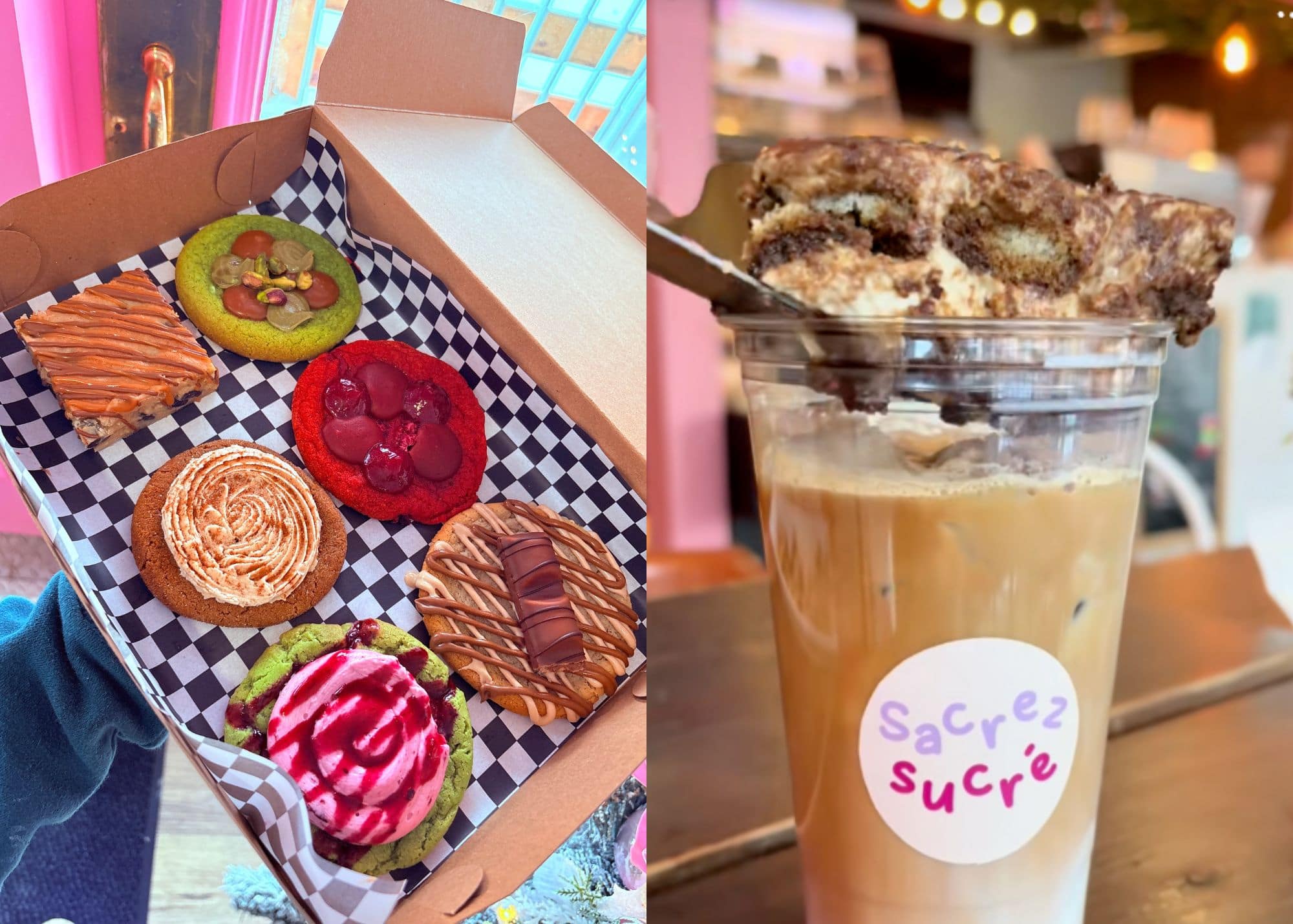 Une pâtisserie gourmande qui fait saliver ouvre