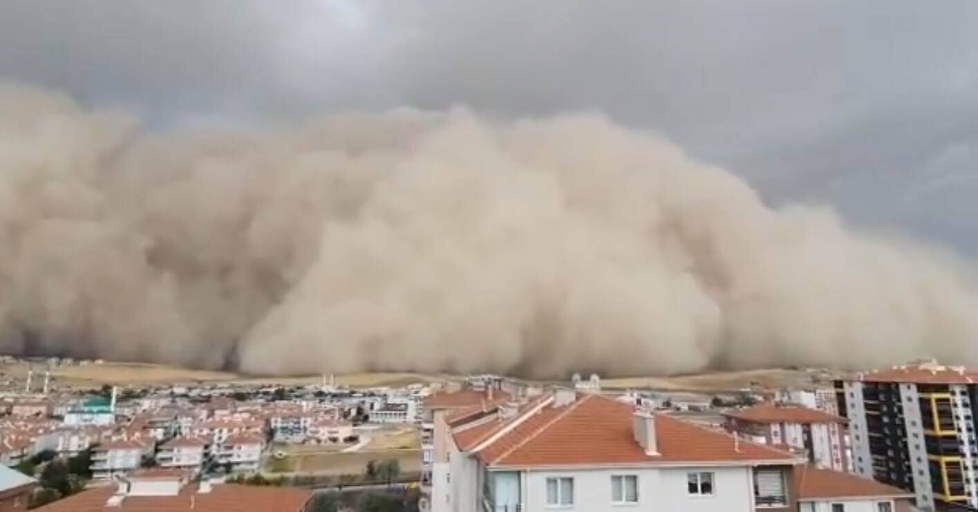 Tempete De Sable Apocalyptique En Turquie Tva Nouvelles