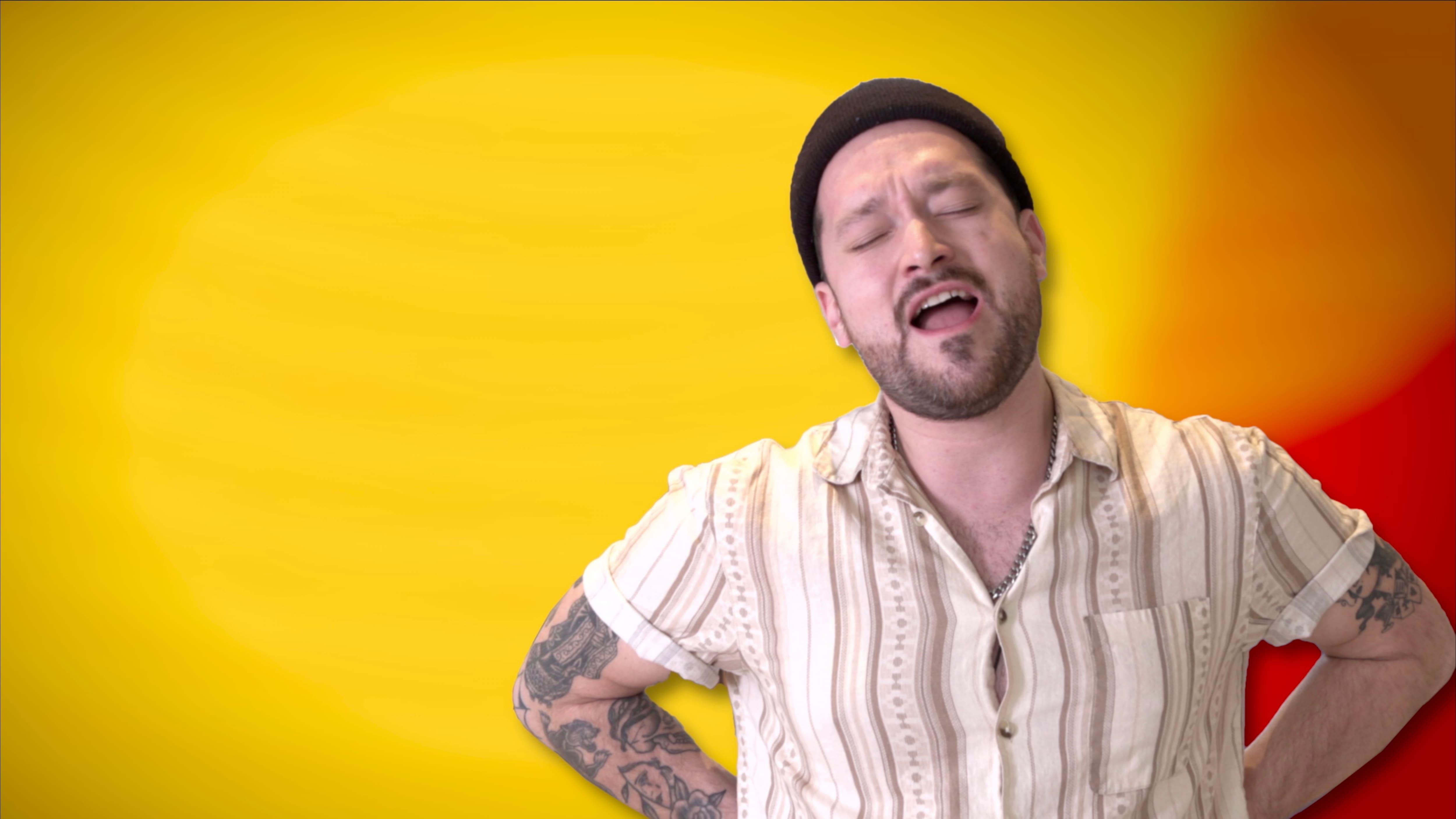 L'entrevue chantée avec le délogé de la semaine