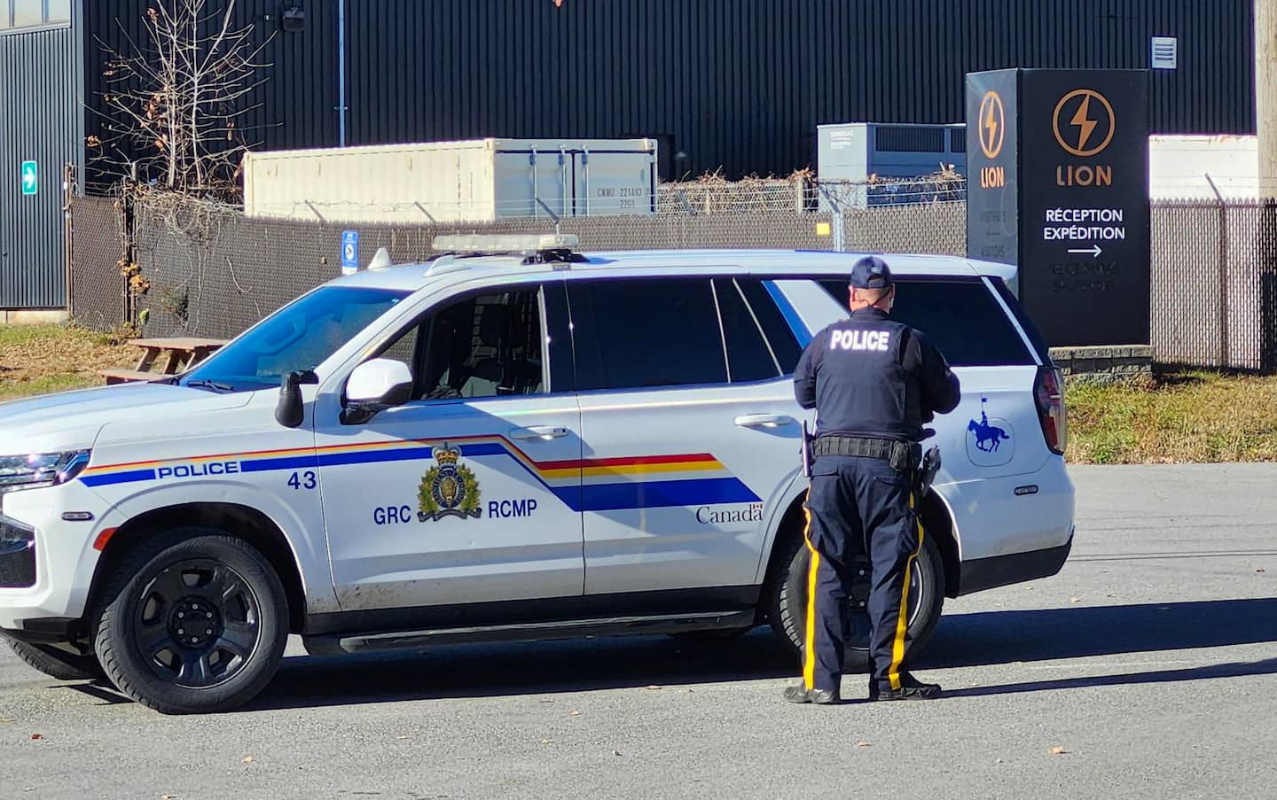 La Gendarmerie royale du Canada conclut son opération au siège de Lion Électrique
