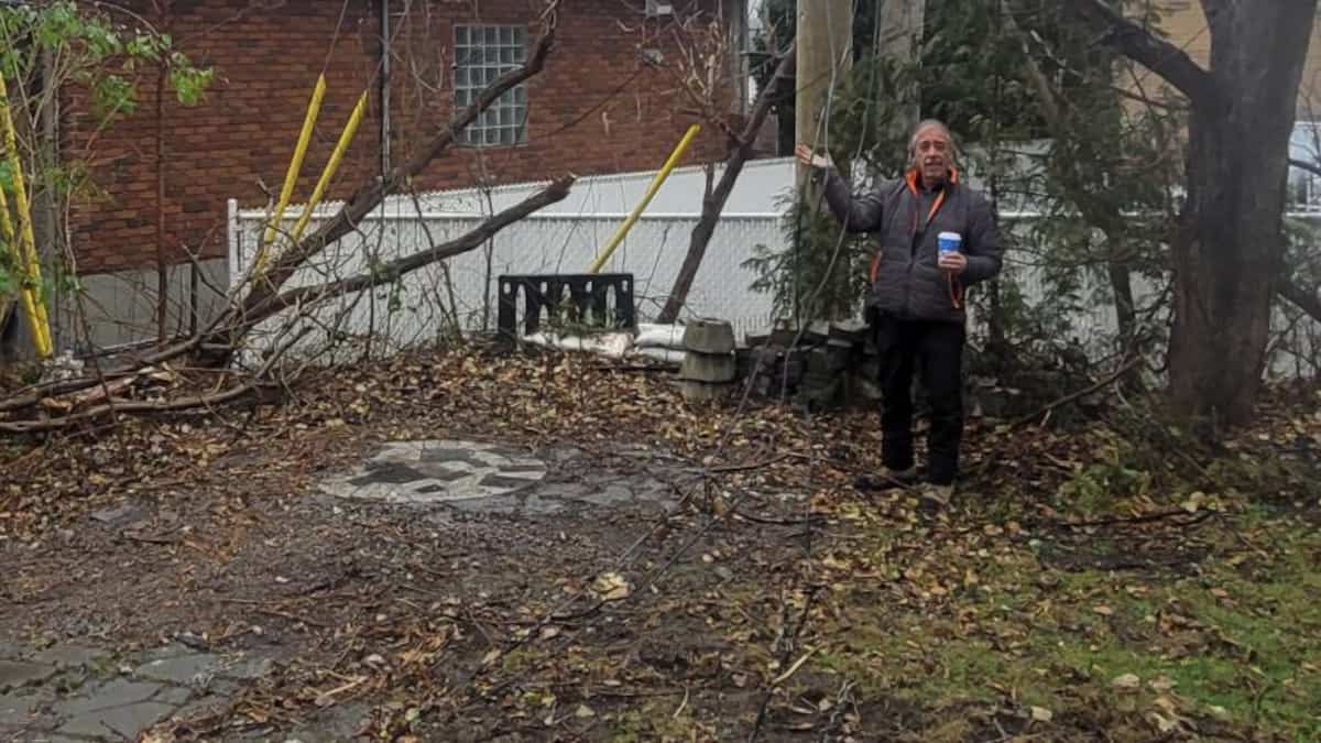 Son terrain saccagé par Hydro-Québec et ses sous-traitants