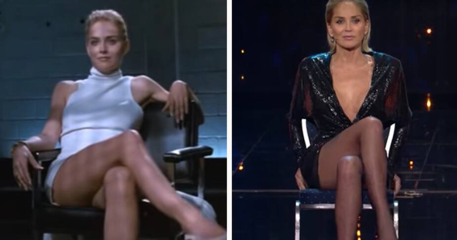 Image principale de l'article Sharon Stone reproduit LA scène de Basic Instinct