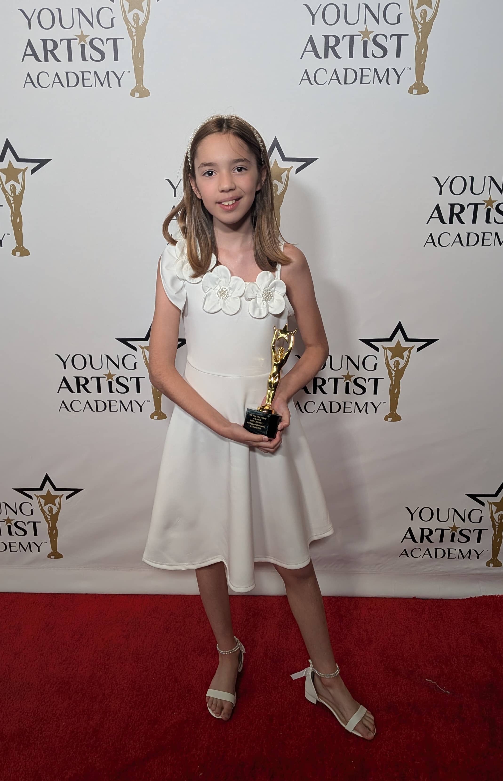 À 11 ans, cette actrice québécoise remporte son deuxième Young Artist Award à Los Angeles pour le film «Amour Apocalypse»