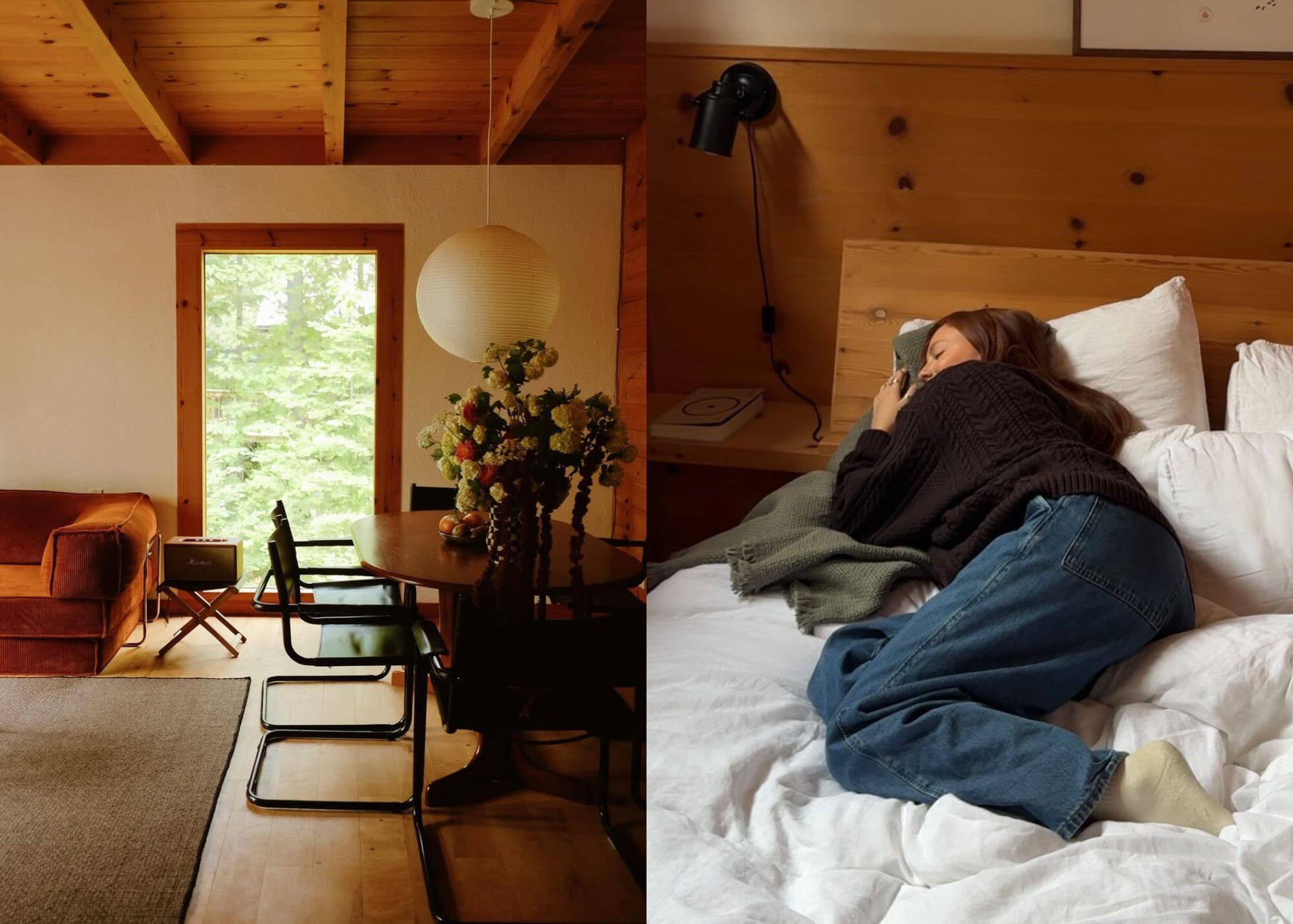 Un populaire chalet mid-century à louer