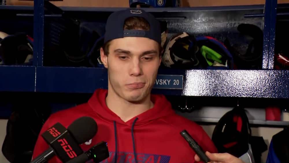 «Votre opinion m’importe peu» - Slafkovsky